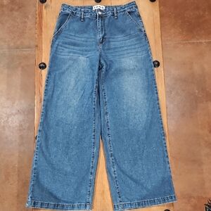 S.O.N.G Women's Classic Blue Flare Jeans